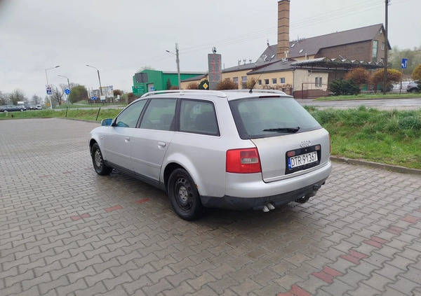Audi A6 cena 3399 przebieg: 495000, rok produkcji 2002 z Trzebnica małe 29